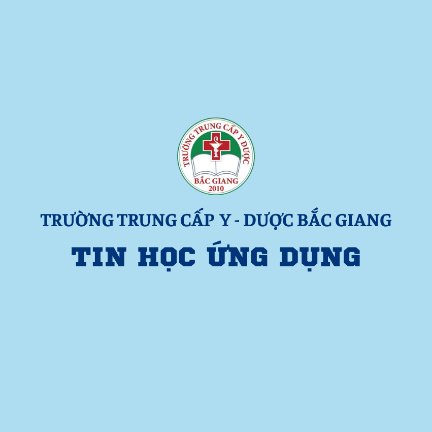 Tin học ứng dụng
